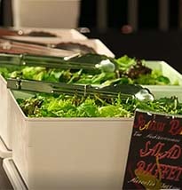 Mediterranean Salad Buffet Table